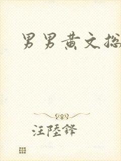 男男黄文总受封面