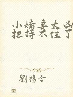 小娇妻太凶陆爷把持不住了短剧全集免费封面