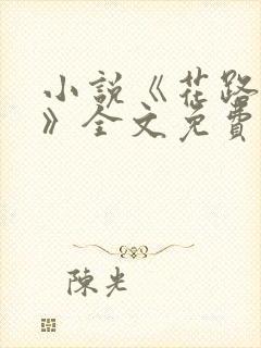 小说《花路璀璨》全文免费阅读封面