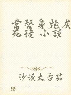 当替身炮灰的我死后 小说