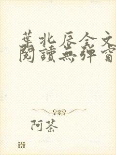 叶北辰全文免费阅读无弹窗