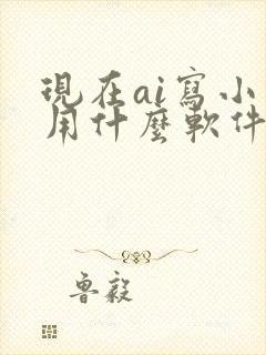 现在ai写小说用什么软件封面