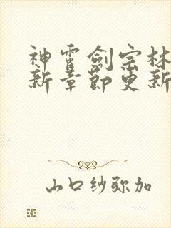 神霄剑宗林枫最新章节更新