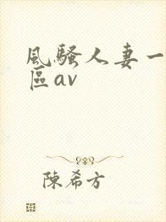 风骚人妻一区二区av