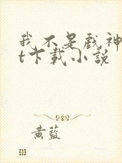 我不是戏神txt下载小说