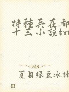 特种兵在都市夜十三小说txt下载