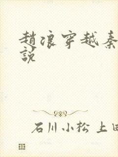 赵浪穿越秦朝小说封面