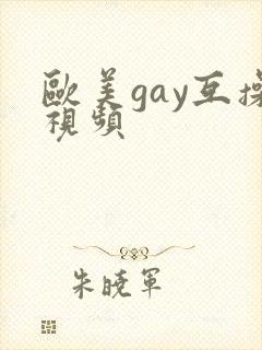 欧美gay互操视频
