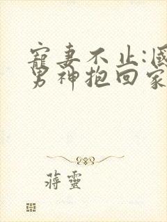 宠妻不止:国民男神抱回家全文免费阅读