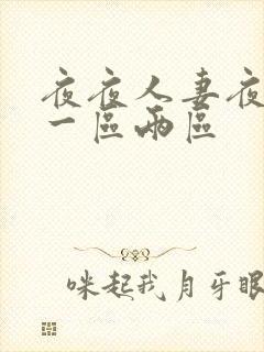 夜夜人妻夜夜爽一区两区封面