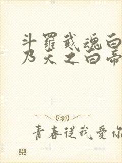 斗罗武魂白虎吾乃天之白帝笔趣阁封面