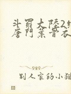 斗罗大陆2绝世唐门叶骨衣