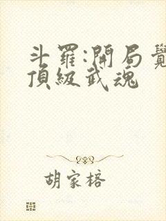 斗罗:开局觉醒顶级武魂