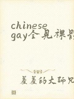 chinesegay全见裸体
