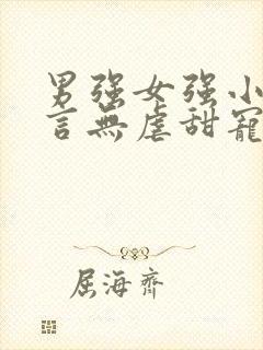 男强女强小说现言无虐甜宠小说