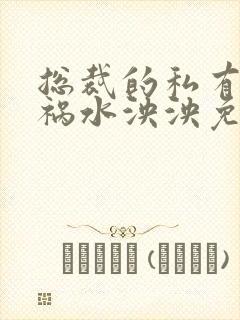 总裁的私有宝贝祸水泱泱免费阅读