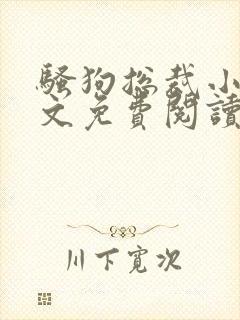 骚狗总裁小说全文免费阅读最新章节