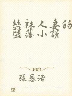 丝袜人妻的无奈堕落小说封面