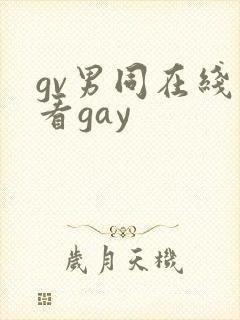 gv男同在线观看gay