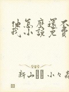 他怎么还不喜欢我小说免费阅读封面