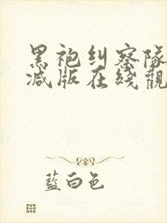 黑袍纠察队无删减版在线观看