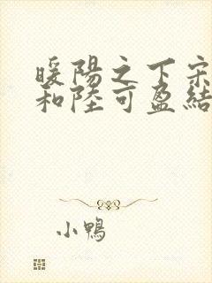 暖阳之下宋唯一和陆可盈结局