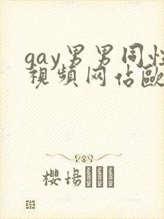 gay男男同性视频网站欧美