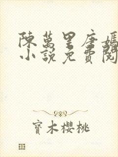 陈万里唐嫣然的小说免费阅读无弹窗