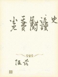 小天风流史全文免费阅读