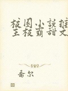 校园小说推荐男主校霸甜文