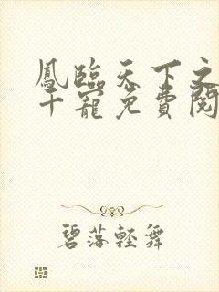 凤临天下之一后千宠免费阅读