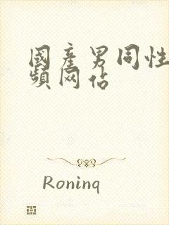 国产男同性恋视频网站