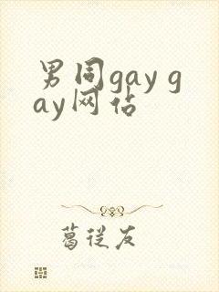男同gay gay网站