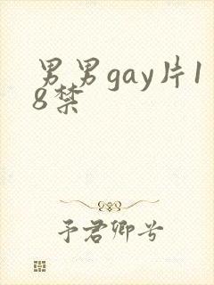 男男gay片18禁