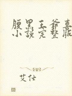 腹黑王爷喜当爹小说完整版大结局