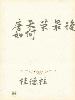 唐禾荣最后结局如何