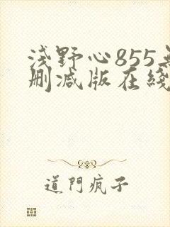 浅野心855无删减版在线播放下载