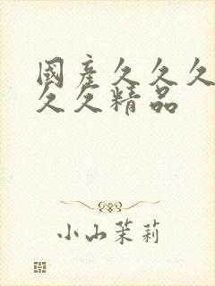 国产久久久久久久久精品