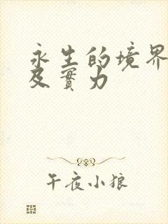 永生的境界划分及实力