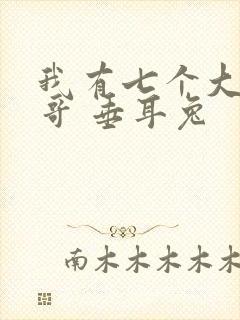 我有七个大佬哥哥 垂耳兔