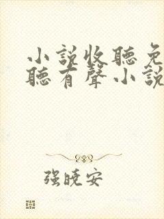 小说收听免费收听有声小说封面