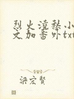 烈火浇愁小说全文加番外txt