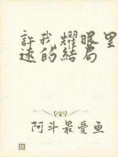 许我耀眼里周泽远的结局封面