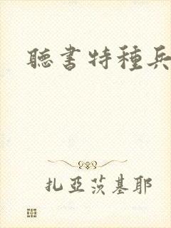 听书特种兵王封面