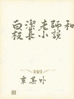 白洁老师和高义校长小说封面