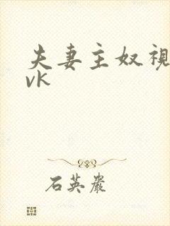 夫妻主奴视频|vk封面