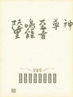 陆鸣至尊神殿哪里能看