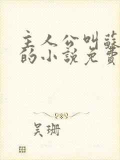 主人公叫苏十二的小说免费阅读