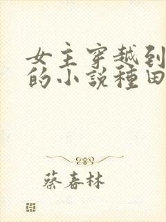 女主穿越到古代的小说种田文