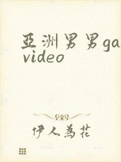 亚洲男男gay video
